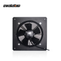 YWF 220V wall install 8" Industrial Axial Fan 90 W Square Duct Fan with double nets famous sells in Egypt